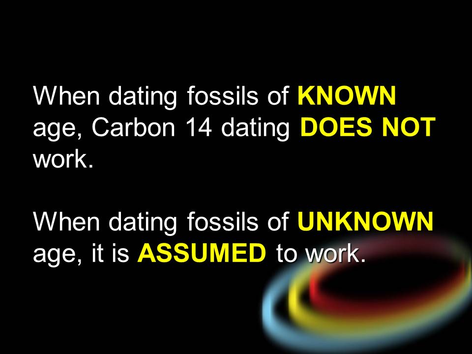 does carbon dating really work